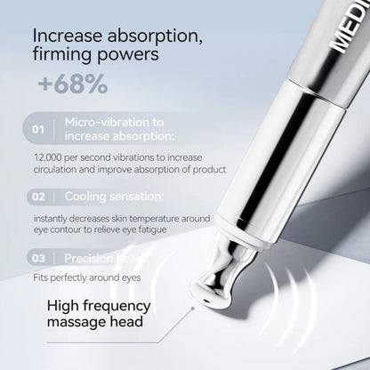 Wrinkle Eraser Multi-Peptide Firming Electronic Massaging Eye Cream