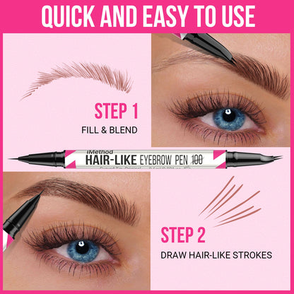 2-in-1 iMethod Curved Eyebrow Pencil