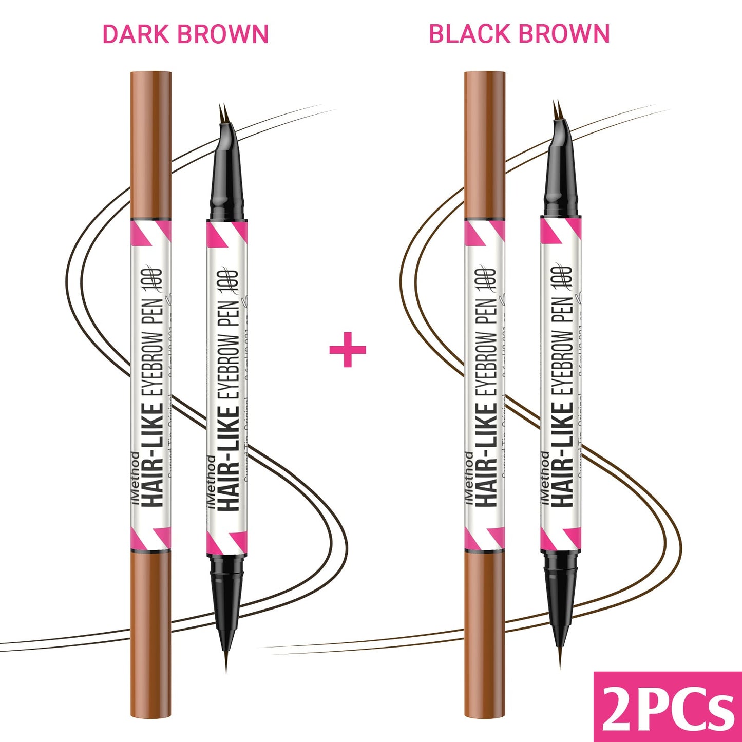 2-in-1 iMethod Curved Eyebrow Pencil