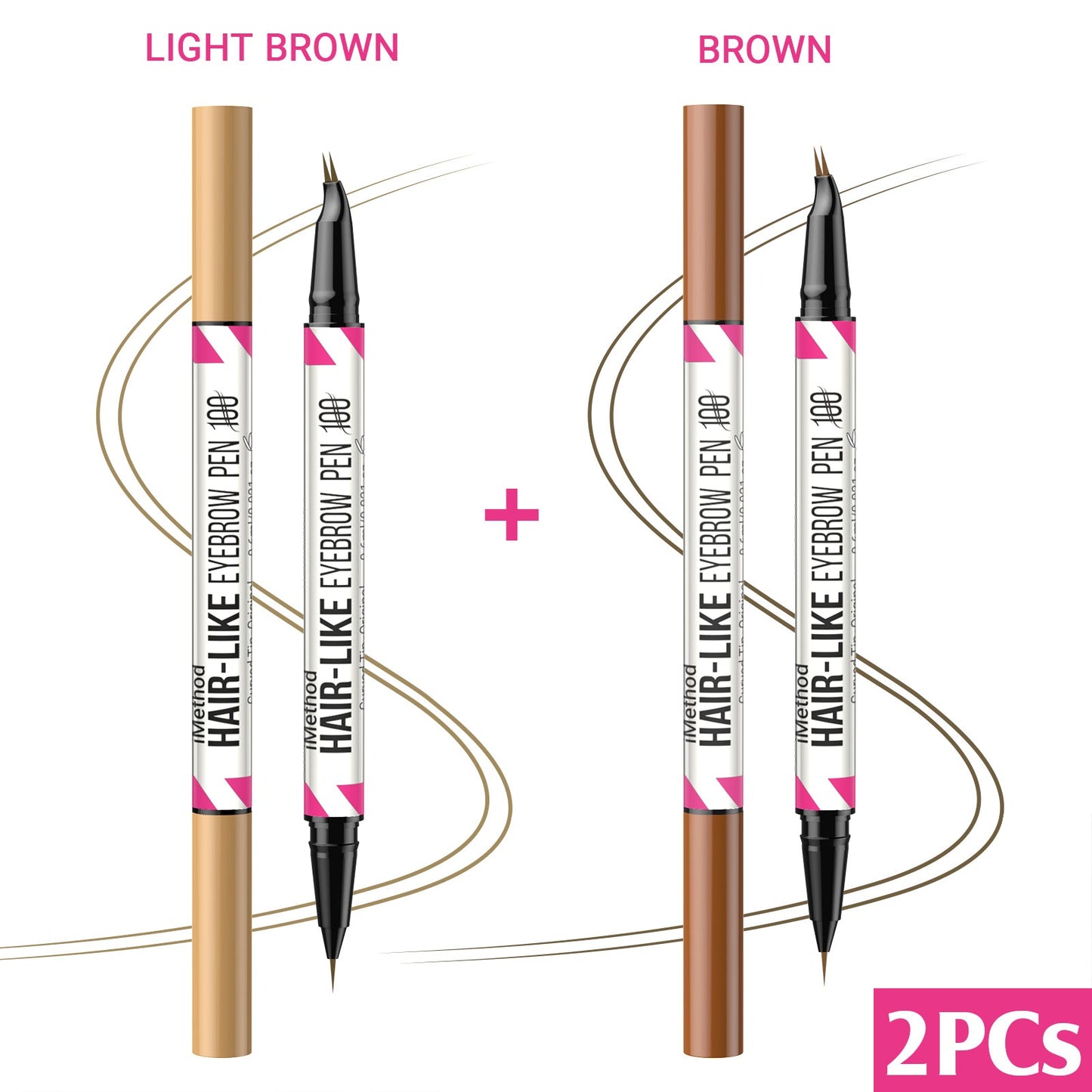 2-in-1 iMethod Curved Eyebrow Pencil