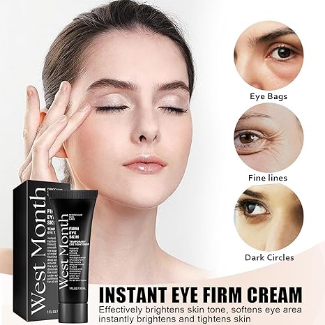 Instant Eye Firm Cream,Temporary Eye Tightener for Dark Circles,Puffiness & Bags