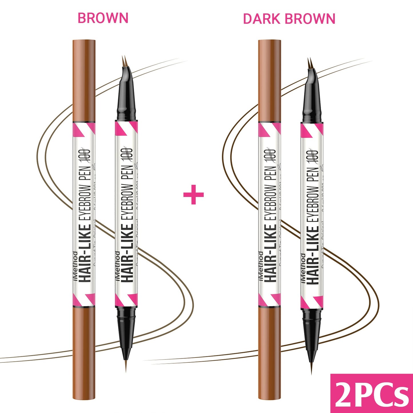 2-in-1 iMethod Curved Eyebrow Pencil